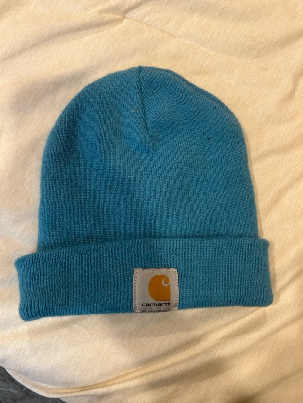 Carhartt Kids Cuffed Beanie in Teal